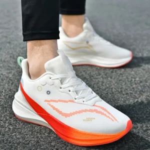 Men’s Casual Running Shoes New Lovers Carbon Plate Mesh Breathable Sneakers Summer Spring Fashion Sports Shoes