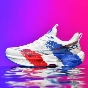 Men’s Casual Running Shoes with Real Carbon Plate Lightweight Breathable Soft Sole Spring Sports for Summer Autumn Rebound