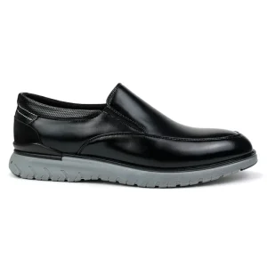Men’s Casual Shoes Black Slip-On Oxford Walking Shoes Sneaker for Male