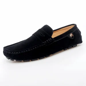 Men’s Casual Shoes Classic Original Penny Loafers Slip-On Flats Moccasins Comfort Fashion Trend Flexible Artificial Leather