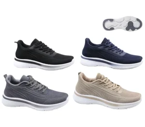 Men’s Casual Shoes Comfort Lace up Custom Brand Logo Soft Fabric Walking Running Basketball Shoes Spring Summer Autumn