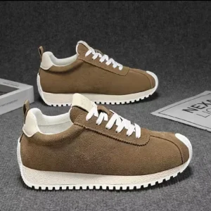 Men’s Casual Shoes Elegant Classic Italy High Quality Mesh Lace up Style Lightweight Walking Running Tennis