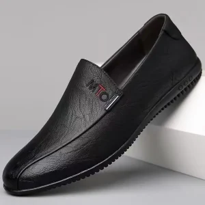 Men’s Casual Shoes Korean Version Trendy Soft Soled Driving Shoes
