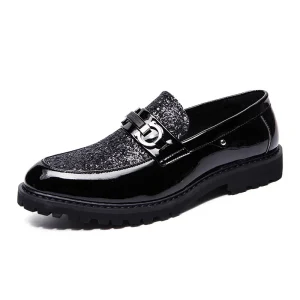 Men’s Casual Shoes Loafers for Wedding Parties Business Office Walking Style Moccasin Shoes