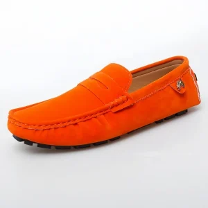 Men’s Casual Shoes Penny Loafers Slip On Flats Breathable Spring Autumn Light Barefoot Feel All Season