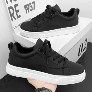 Men’s Casual Skateboard Shoes Men’s Trendy Small White Shoes Fashionable Skateboard Shoes