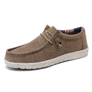 Men’s Casual Slip-On Shoes Loafers Breathable Waterproof Mesh Soft Comfort Lightweight Large Size Non-Slip ARCH SUPPORT