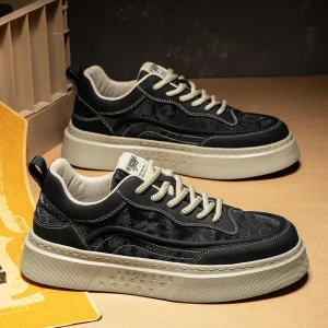 Men’s Casual Sneakers Brand Sports Casual Shoes Soft Sole New Spring Fashionable All match Walking Style Increased Shoes