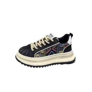 Men’s Casual Sneakers Light Soft Breathable Thick Bottom PU Autumn Winter Summer Fashion Chunky Walking Shoes