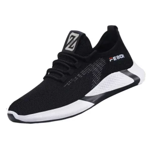 Men’s Casual Sneakers Spring and Autumn New Style Male Shoes Fashion Round Toe Footwear Shock absorbing Running Gentlemen Shoes