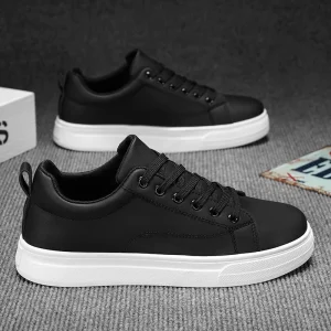Men’s Casual Sneakers Trendy White Sneakers for Men Fashionable Sneakers