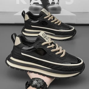 Men’s Casual Sneakers for Summer Breathable Soft Walking Running Shoes