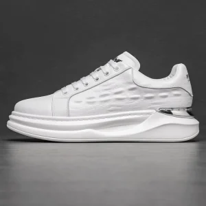Men’s Casual Sports Shoes Large Size 38-47 Fashionable White Design Lightweight for All Seasons