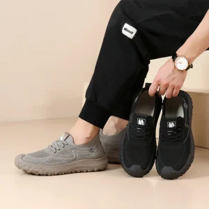 Men’s Casual Sports Shoes Mesh Breathable Walking Shoes Wear resistant Commuting Walking Shoes for Men