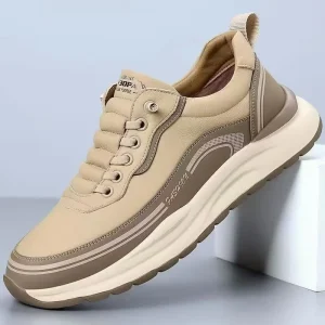 Men’s Casual Sports Shoes Spring New Thick Soft Soled Dad Shoes Anti-Slip Trendy Versatile Fashionable