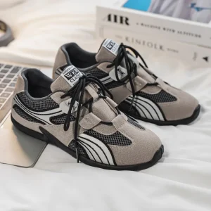 Men’s Casual Sports Shoes Stylish Thin soled German Training Shoes Breathable Mesh Walking Shoes