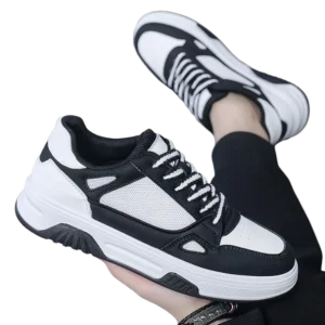 Men’s Casual Sports Shoes for Summer Lightweight Breathable Anti-Slip Synthetic Upper Mesh Lining Fashion Trend