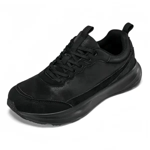 Men’s Casual Sports Shoes with Lightweight and Versatile Leather Surface Men’s Shoes with Plump Feet and Work Shoes