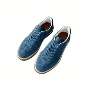Mens Casual Sports Shoes with Warm Round Toes and Laces Mens Skateboard Casual Shoes