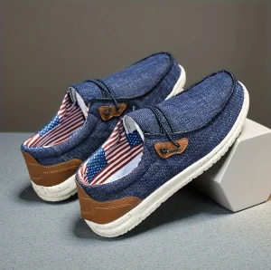 Men’s Casual Sports Sneakers Lace-Up Chunky Walking Shoes