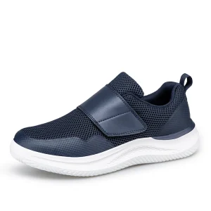 Men’s Casual Sporty Chunky Sneakers Breathable Low-Top Slip-On Walking Shoes Big Size Fashion Trend Autumn Winter