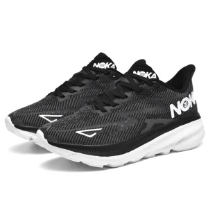 Men’s Casual Sporty Comfortable Gym Jogging Shoes Lightweight Trendy Design Anti-Slip Wear-Resistant Sole Lace-Up Soft Chunky