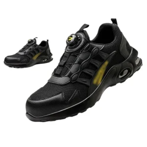 Men’s Casual Style Safety Shoes Industrial Steel toe Non slip Construction Work Shoes for Summer & Winter Factory Use