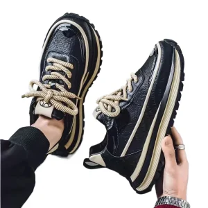 Men’s Casual Walking Hiking Running Comfortable Anti slip Fashionable Sports Basketball Height Increasing Shoes