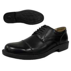 Men’s Classic Closed Toe Oxfords Slip on Business Formal Autumn Dress Shoes Platform Slip Resistant