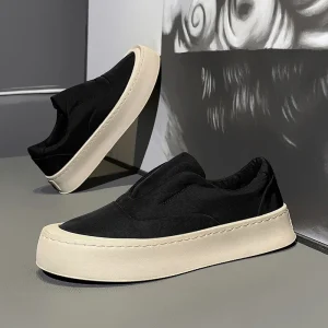 Men’s Classic Shoes Men’s Casual Walking Running Shoes Breathable Sneakers Low Canvas Shoes