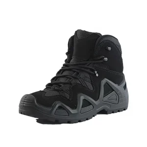 Men’s Combat Tactical Boots WaterProof Outdoor Hiking Ankle Climbing Botas Tall Shoes Man