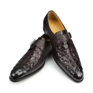 Men’s Comfort Pattern Printed Breathable Pointed Toe Business Casual Spring Formal Loafers Fashion Shoes