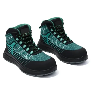 Men’s Comfortable Lightweight Steel Toe Work Safety Shoes Anti Static & Anti Slip Factory Direct Sports Mesh Design