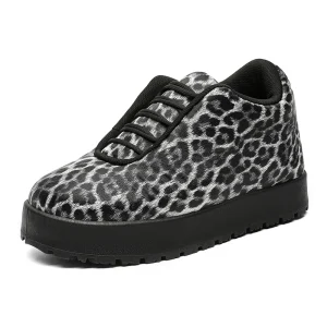 Men’s Customizable Thick Soled Casual Boots Ultra fine Fiber Leather Upper High Top Flat Winter Shoes Fashionable Design