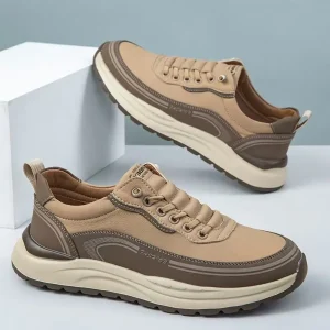 Men’s Dad Shoes Thick Soft Soles Outdoor Sports and Casual Running Shoes