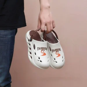 Men’s Designer Summer Beach Sandals Shoes Clogs Thick Sole Non Slip Driving Shoes for Men