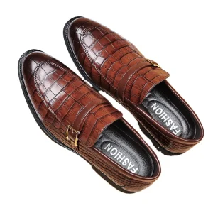 Men’s Dress Shoes Large Size Business Formal Casual Styles Wedding Lace-up Leather