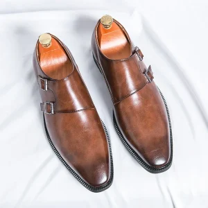 Men’s Dress Shoes Oxfords Cross Border Plus Size New Fashion Casual Leather Shoes Business & Wedding Shoes
