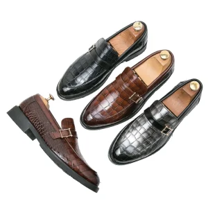 Men’s Dress Shoes Slip On Loafers for Office & Wedding Business Formal Footwear for Men