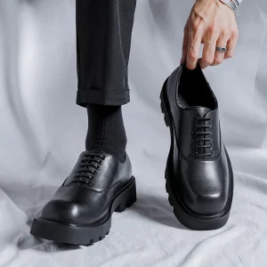 Men’s Dress Shoes Trend Fashion Men’s Casual Platform Shoes