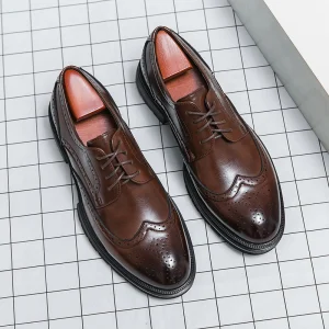 Men’s Drive Dress Shoes Professional Business Anti Skid Anti Smell Comfort Breathable Leather Office Casual Walking Driving