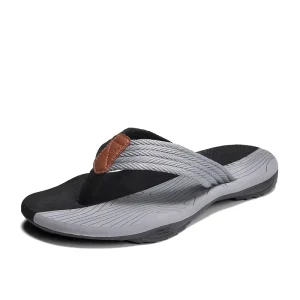 Men’s EVA Flip Flops Casual Sandals Home Soft Slippers Beach Shoes Anti-Slippery Anti-Slip Hard-Wearing