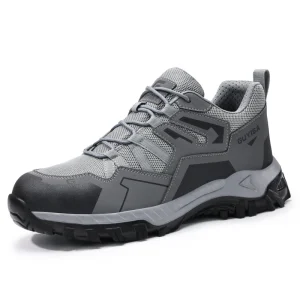 Men’s Electrician Shoes 10KV Insulated Anti Smash Non Metallic Toe Mesh Microfiber Upper for Electrical Work