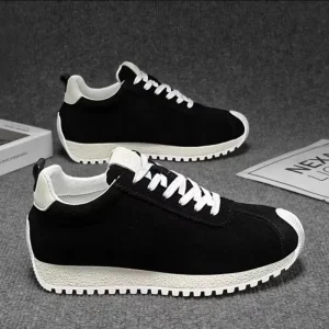 Men’s Elegant Classic Italy Sneakers Mesh Lace up Style Lightweight Chunky Walking Running Tennis Shoes All Seasons