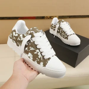 Men’s Europe Station Canvas Sneakers Casual Comfortable Lace Up Closure Shoes Trendy Style
