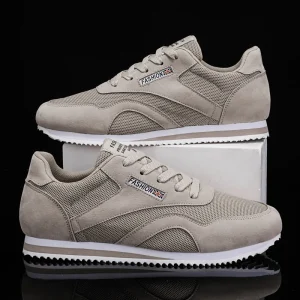 Men’s Fashion All-match Forrest Gump Sports Casual Lightweight Labor Protection Breathable Skateboard Shoes Mesh Lining