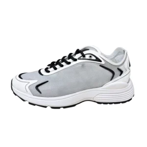 Men’s Fashion Sports Shoes Thick soled Casual Shoes Mesh Color Block Design Simple and Comfortable