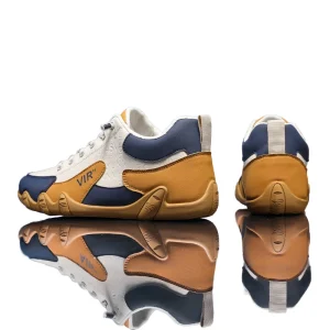 Men’s Fashion Trend Shoes Pilot Casual Lace-up Mesh Lining EVA Insole Summer Spring Autumn Anti-Slip Breathable Driving