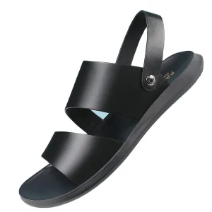 Men’s Footwear Sandals Slippers Beach Sandals Genuine Leather Men’s Sandals for Men