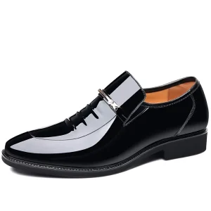 Men’s Formal Dress Shoes All Leather Oxford Style Plus Size 38-49 Lightweight in EVA and Leather